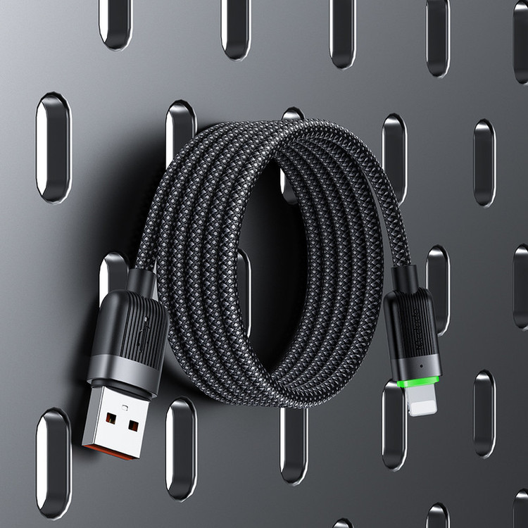 کابل تبدیل USB به لایتنینگ مک دودو مدل CA-600 Magnetic Self-Winding طول 1.2 متر