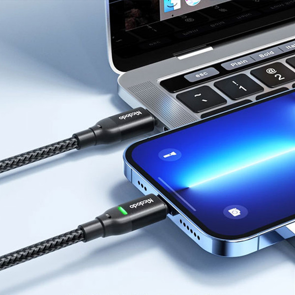 کابل تبدیل USB-C به لایتنینگ مک دودو مدل CA-272 طول 1.2 متر