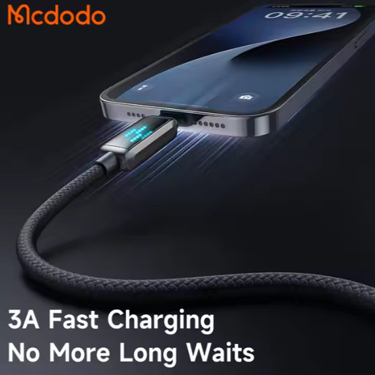 کابل تبدیل USB به لایتنینگ مک دودو مدل CA-525 طول 1.2 متر