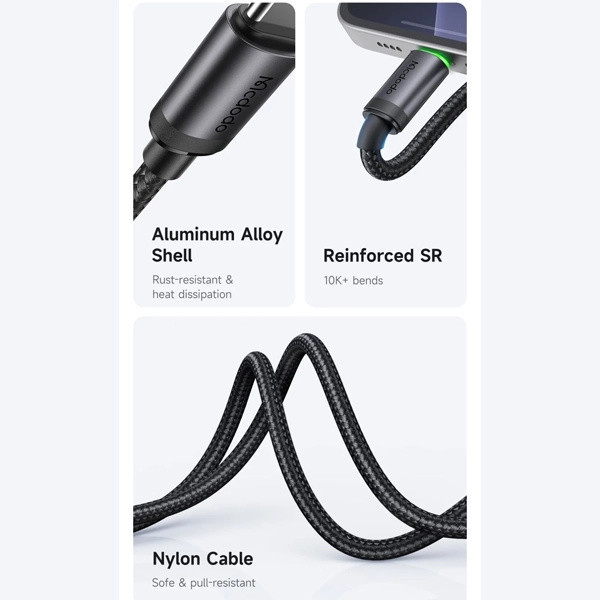 کابل USB-C مک دودو مدل CA-441 طول 3 متر