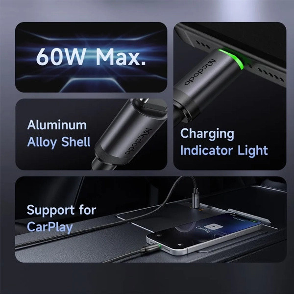 کابل USB-C مک دودو مدل CA-441 طول 3 متر