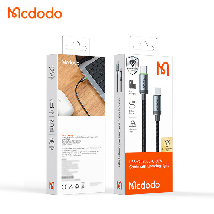 کابل USB-C مک دودو مدل CA-441 طول 3 متر