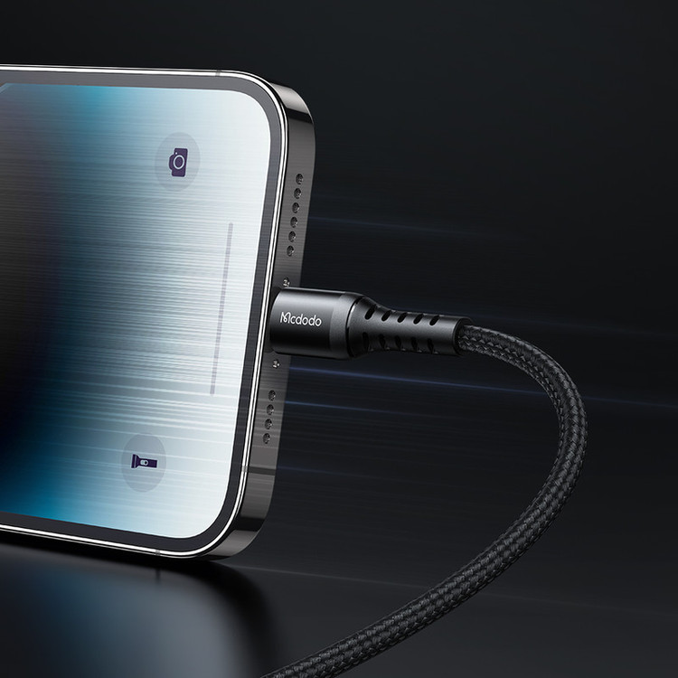 کابل تبدیل USB-C به لایتنینگ مک دودو مدل C563O طول 0.2 متر