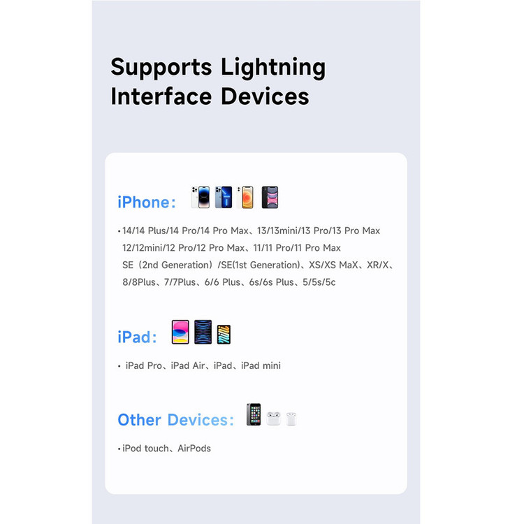 کابل تبدیل USB-C به لایتنینگ مک دودو مدل C563O طول 0.2 متر