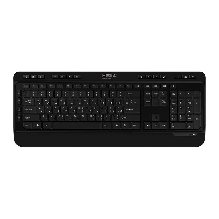 کیبورد بیسیم هیسکا مدل HX-KE235W